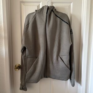Adidas XL ZNE hoodie in sage green